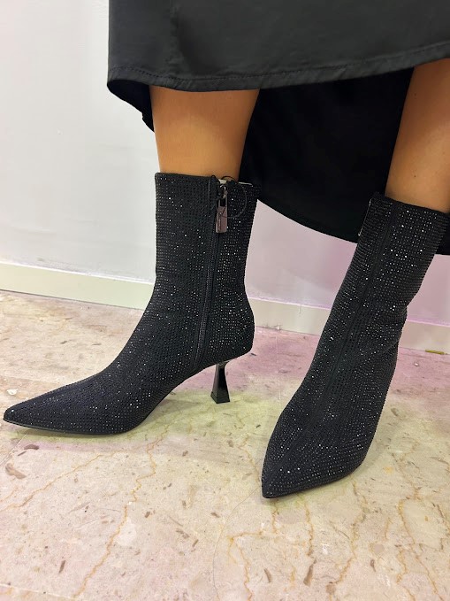 STIVALETTO STRASS