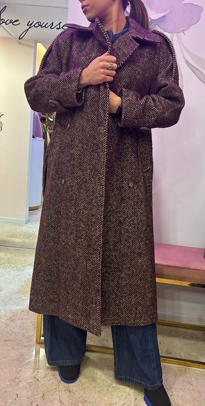 CAPPOTTO SPIGATO LUNGO OVER