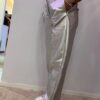PANTALONE ECOPELLE SILVER