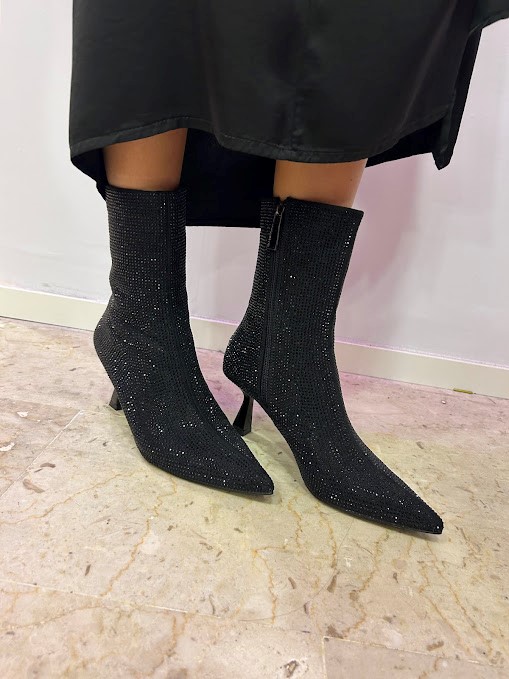 STIVALETTO STRASS