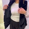 GILET CORTO PELLICCIA