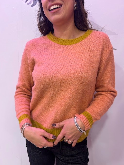 MAGLIA GIROCOLLO MISTO LANA