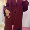 CAPPOTTO CORTO SCIARPA MISTO LANA