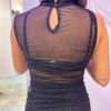 TOP VELATO CON STRASS