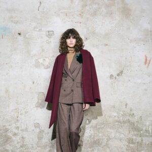 CAPPOTTO CORTO SCIARPA MISTO LANA