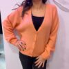 CARDIGAN CON BOTTONI MISTO LANA