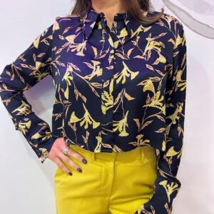 CAMICIA CORTA FIORATA