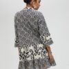 VESTITO CORTO CON STAMPA