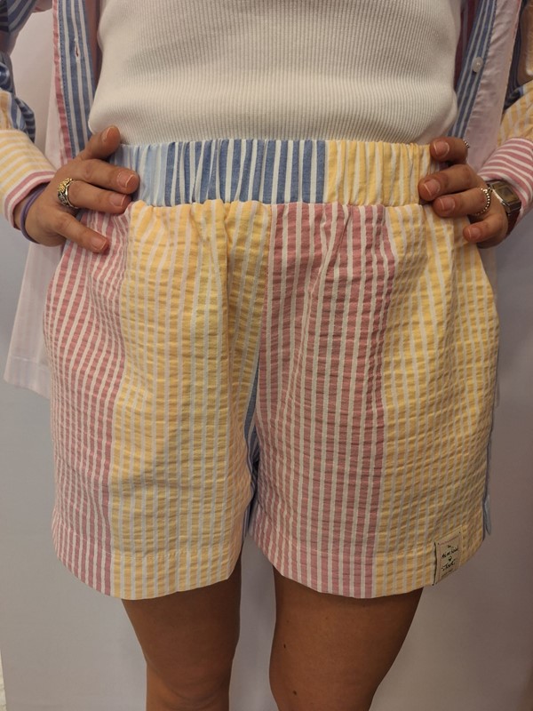 SHORT COTONE RIGHE