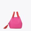 BORSA BICOLORE CON NAPPA