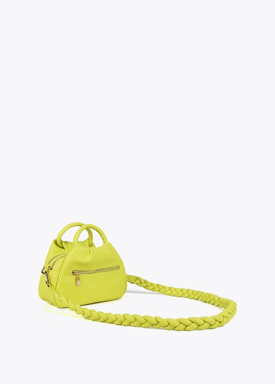 BORSA A TRACOLLA INTRECCIATA