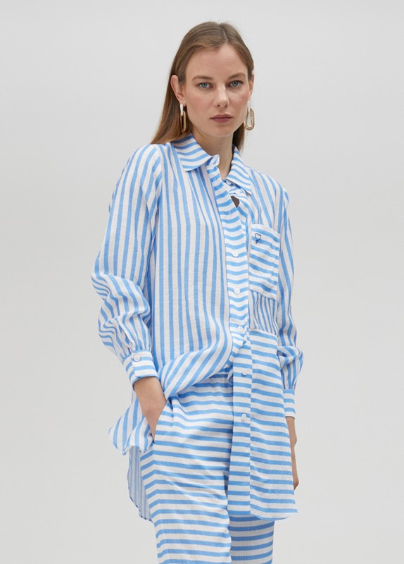 CAMICIA RIGHE BIDIREZIONALI