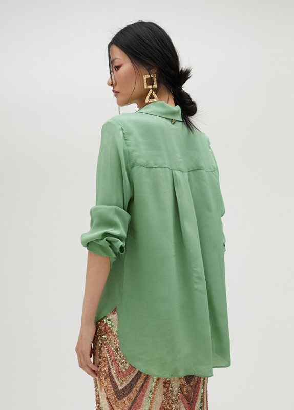 CAMICIA BASIC IN SETA