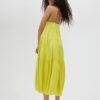VESTITO CON SPALLINE E VOLANT