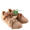 SNEAKERS DOPPIO LACCIO IN PELLE