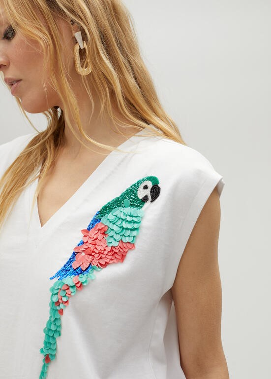 T-SHIRT PAPPAGALLO