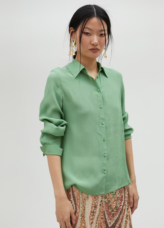CAMICIA BASIC IN SETA