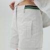 SHORT DETTAGLIO COLORATO IN VITA
