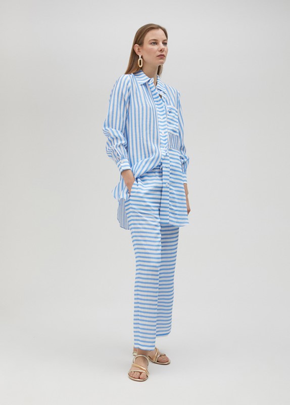 CAMICIA RIGHE BIDIREZIONALI