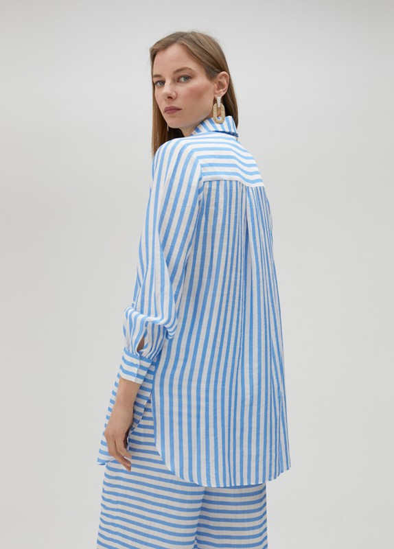 CAMICIA RIGHE BIDIREZIONALI
