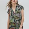CAMICIA STAMPA TROPICALE