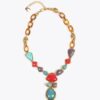 COLLANA COMBINATA ELEMENTI COLORATI