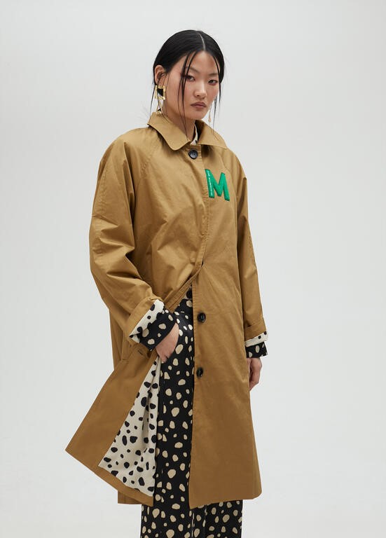 TRENCH DETTAGLIO TOPPE