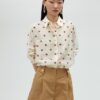 CAMICIA POIS SEMITRASPARENTE