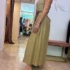 ABITO FASCIA A PIEGHE 100% COTONE