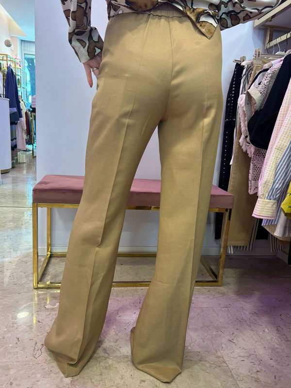PANTALONE LARGO VISCOSA E LINO