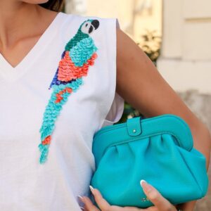 117F041160478811A6AEF7D5CE233EF4_ BORSA PELLE MARTELLATA CON TRACOLLA