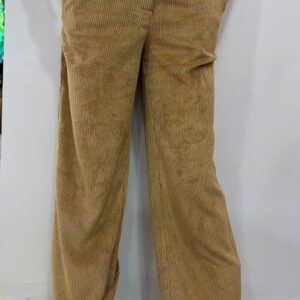 PANTALONE WIDELEG IN VELLUTO A COSTE