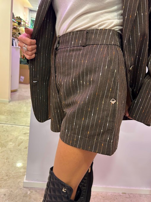 SHORTS GESSATO PUNTINI