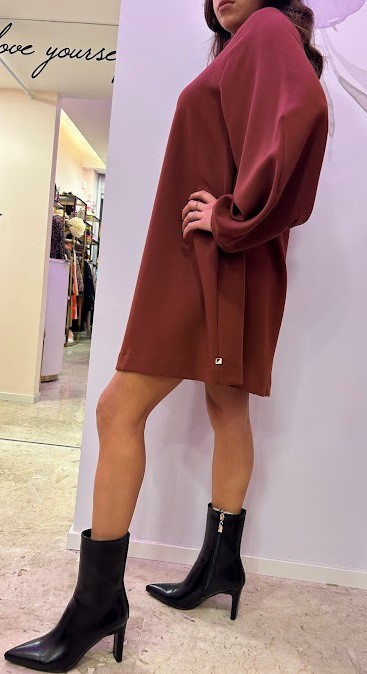 ABITO COLLO ALTO MANICA PALLONCINO