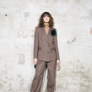 PANTALONE LARGO A QUADRI