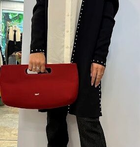 CARDIGAN LUNGO CON BORCHIE