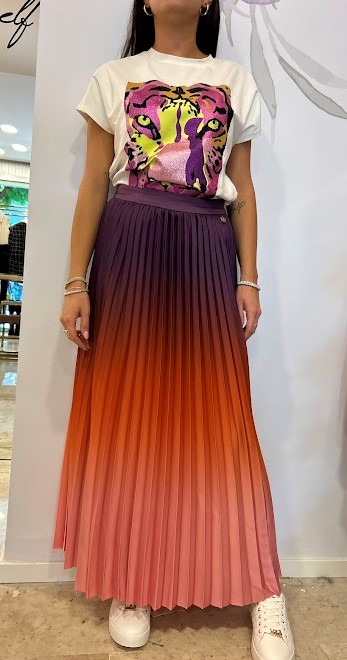 GONNA A PIEGHE SFUMATA