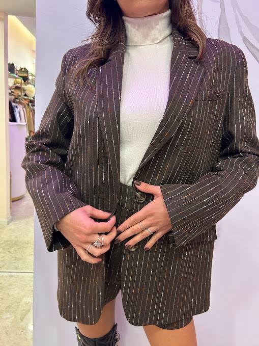 GIACCA GESSATO PUNTINI