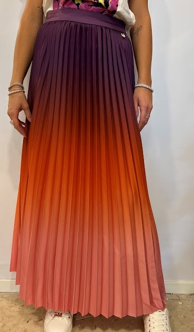 GONNA A PIEGHE SFUMATA