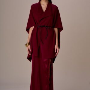 2D404448A534D40DFC0DE6308DCC05BF_ CARDIGAN MANTELLA CON CINTURA