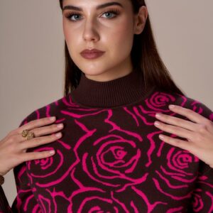 MAGLIA LUPETTO JACQUARD