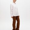 CAMICIA POPELINE OVERSIZE CON DETTAGLIO BOTTONI