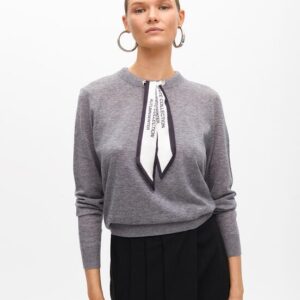 6B58E683D0288B2D560B65B472EDCC32_ MAGLIA CON FOULARD AL COLLO