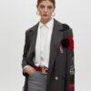 BLAZER DOPPIOPETTO OVERSIZE CON PATCH
