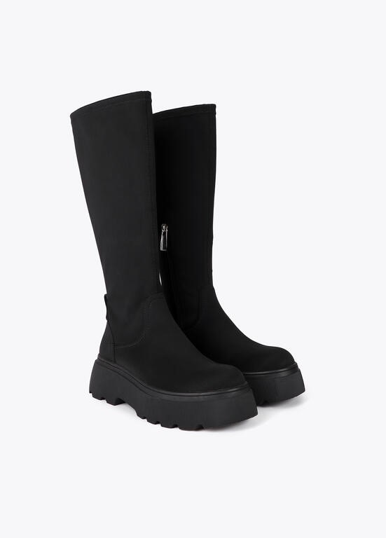 STIVALETTO ALTO TIPO CALZA