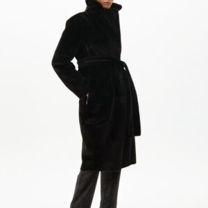 AE7EB763E0B441E47F1C2CF2F10D1532_ CAPPOTTO LUNGO DOUBLE FACE NERO