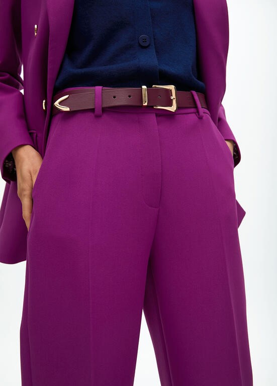 CINTURA NODO LOGO TRAFORATO