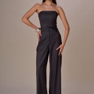 PANTALONE GESSATO LUREX