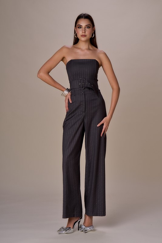 PANTALONE GESSATO LUREX