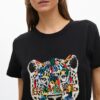 T-SHIRT ANIMAL CON PIETRE